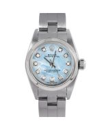 Rolex Oyster Perpetual 24 mm Stainless Steel 6700-SS-LBMOP-DIA-AM-SMT-OYS