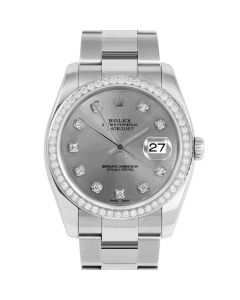 Rolex Datejust 36 mm Stainless Steel 116234-SLT-DIA-AM-BDS-OYS