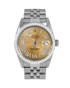 Rolex Datejust 36 mm Stainless Steel 16014-CHM-FDR-BDS-JBL