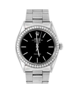 Rolex Air King 34 mm Stainless Steel 5500-SS-BLK-STK-BDS-OYS