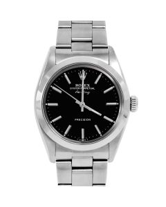 Rolex Air King 34 mm Stainless Steel 5500-SS-BLK-STK-SMT-OYS
