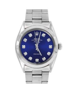 Rolex Air King 34 mm Stainless Steel 5500-SS-BLU-DIA-AM-SMT-OYS