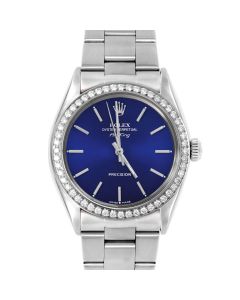 Rolex Air King 34 mm Stainless Steel 5500-SS-BLU-STK-BDS-OYS