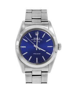 Rolex Air King 34 mm Stainless Steel 5500-SS-BLU-STK-SMT-OYS
