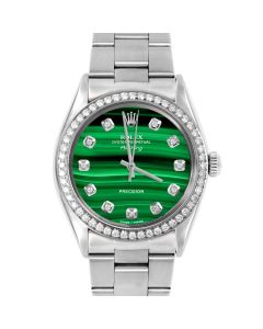 Rolex Air King 34 mm Stainless Steel 5500-SS-MLC-DIA-AM-BDS-OYS