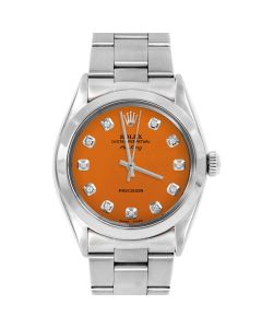 Rolex Air King 34 mm Stainless Steel 5500-SS-ORN-DIA-AM-SMT-OYS
