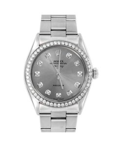 Rolex Air King 34 mm Stainless Steel 5500-SS-SLT-DIA-AM-BDS-OYS