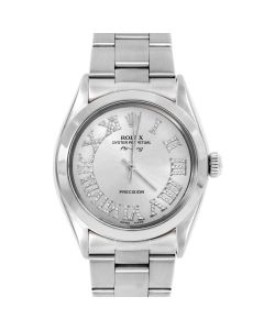 Rolex Air King 34 mm Stainless Steel 5500-SS-SLV-FDR-SMT-OYS