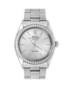 Rolex Air King 34 mm Stainless Steel 5500-SS-SLV-STK-BDS-OYS