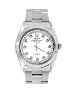 Rolex Air King 34 mm Stainless Steel 5500-SS-WHT-STRD-SMT-OYS