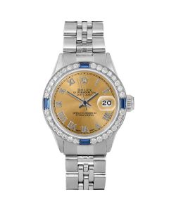 Rolex Datejust 26mm Stainless Steel 6517-SS-CHM-ROM-4SPH-JBL-FD