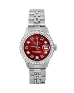 Rolex Datejust 26mm Stainless Steel 6517-SS-RED-ADS-BDS-JBL-FD