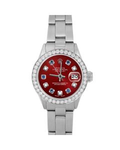 Rolex Datejust 26mm Stainless Steel 6517-SS-RED-ADS-BDS-OYS-FD