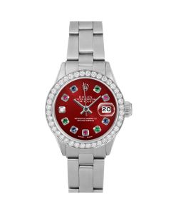 Rolex Datejust 26mm Stainless Steel 6517-SS-RED-ERDS-BDS-OYS-FD