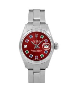 Rolex Datejust 26mm Stainless Steel 6517-SS-RED-ERDS-SMT-OYS-FD