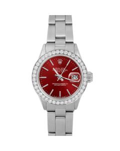 Rolex Datejust 26mm Stainless Steel 6517-SS-RED-STK-BDS-OYS-FD