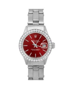 Rolex Datejust 26mm Stainless Steel 6517-SS-RED-STK-BDS-OYS-RV