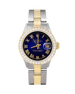 Rolex Datejust 26mm Two Tone 6517-TT-BLV-ROM-BDS-OYS-FD