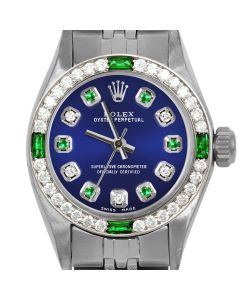 Rolex Oyster Perpetual 24mm Stainless Steel 6700-SS-BLU-ADE-4EMD-JBL