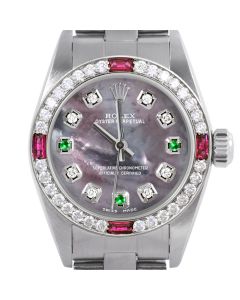 Rolex Oyster Perpetual 24mm Stainless Steel 6700-SS-BMOP-8D3E-4RBY-OYS