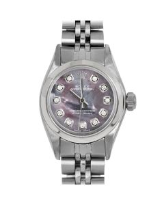 Rolex Oyster Perpetual 24 mm Stainless Steel 6700-SS-BMOP-DIA-AM-SMT-JBL
