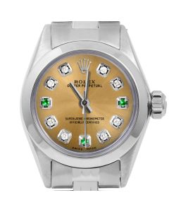 Rolex Oyster Perpetual 24mm Stainless Steel 6700-SS-CHM-8D3E-SMT-JBL