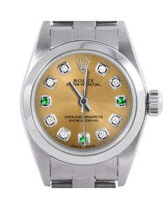 Rolex Oyster Perpetual 24mm Stainless Steel 6700-SS-CHM-8D3E-SMT-OYS