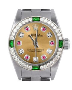 Rolex Oyster Perpetual 24mm Stainless Steel 6700-SS-CHM-ADR-4EMD-OYS