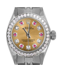 Rolex Oyster Perpetual 24mm Stainless Steel 6700-SS-CHM-ADR-BDS-JBL