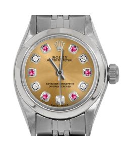 Rolex Oyster Perpetual 24mm Stainless Steel 6700-SS-CHM-ADR-SMT-JBL