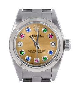 Rolex Oyster Perpetual 24mm Stainless Steel 6700-SS-CHM-ERDS-SMT-OYS