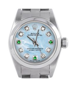 Rolex Oyster Perpetual 24mm Stainless Steel 6700-SS-LBMOP-8D3E-SMT-OYS