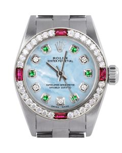 Rolex Oyster Perpetual 24mm Stainless Steel 6700-SS-LBMOP-ADE-4RBY-OYS