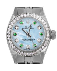 Rolex Oyster Perpetual 24mm Stainless Steel 6700-SS-LBMOP-ADE-BDS-JBL