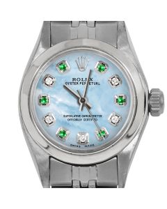 Rolex Oyster Perpetual 24mm Stainless Steel 6700-SS-LBMOP-ADE-SMT-JBL