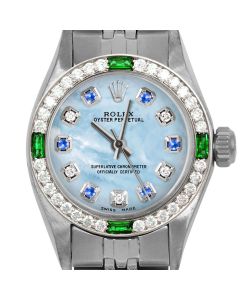 Rolex Oyster Perpetual 24mm Stainless Steel 6700-SS-LBMOP-ADS-4EMD-JBL