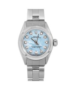 Rolex Oyster Perpetual 24mm Stainless Steel 6700-SS-LBMOP-DIA-AM-SMT-OYS-FD