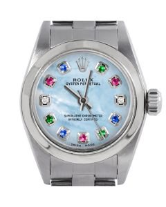 Rolex Oyster Perpetual 24mm Stainless Steel 6700-SS-LBMOP-ERDS-SMT-OYS