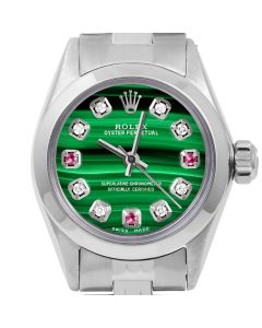 Rolex Oyster Perpetual 24mm Stainless Steel 6700-SS-MLC-8D3R-SMT-JBL
