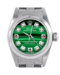 Rolex Oyster Perpetual 24mm Stainless Steel 6700-SS-MLC-8D3R-SMT-OYS