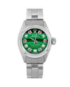 Rolex Oyster Perpetual 24mm Stainless Steel 6700-SS-MLC-ADR-SMT-OYS-FD