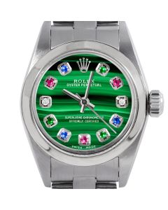 Rolex Oyster Perpetual 24mm Stainless Steel 6700-SS-MLC-ERDS-SMT-OYS