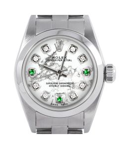 Rolex Oyster Perpetual 24mm Stainless Steel 6700-SS-MRB-8D3E-SMT-OYS