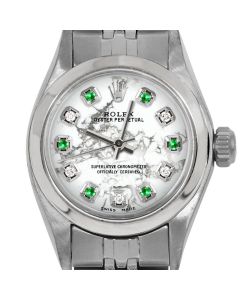 Rolex Oyster Perpetual 24mm Stainless Steel 6700-SS-MRB-ADE-SMT-JBL