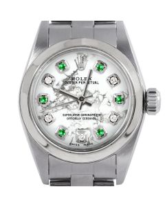 Rolex Oyster Perpetual 24mm Stainless Steel 6700-SS-MRB-ADE-SMT-OYS