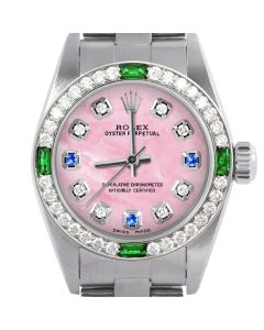 Rolex Oyster Perpetual 24mm Stainless Steel 6700-SS-PMOP-8D3S-4EMD-OYS