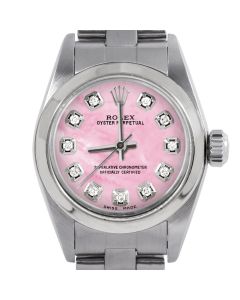 Rolex Oyster Perpetual 24mm Stainless Steel 6700-SS-PMOP-DIA-AM-SMT-OYS