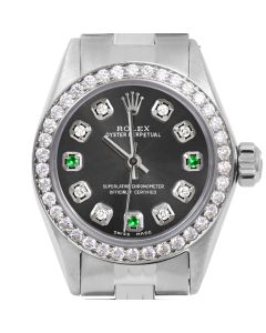 Rolex Oyster Perpetual 24mm Stainless Steel 6700-SS-RHO-8D3E-BDS-JBL