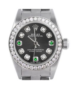 Rolex Oyster Perpetual 24mm Stainless Steel 6700-SS-RHO-8D3E-BDS-OYS