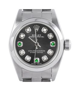 Rolex Oyster Perpetual 24mm Stainless Steel 6700-SS-RHO-8D3E-SMT-OYS